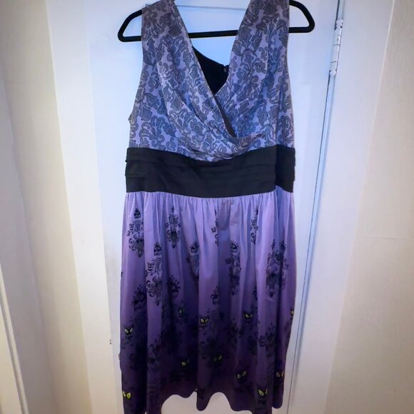 The Dress Shop (Disney) - Purple and Black Haunted Mansion Dress. Size 1X. - Picture 2 of 6
